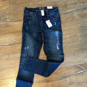 Justice jeans super skinny 10 slim